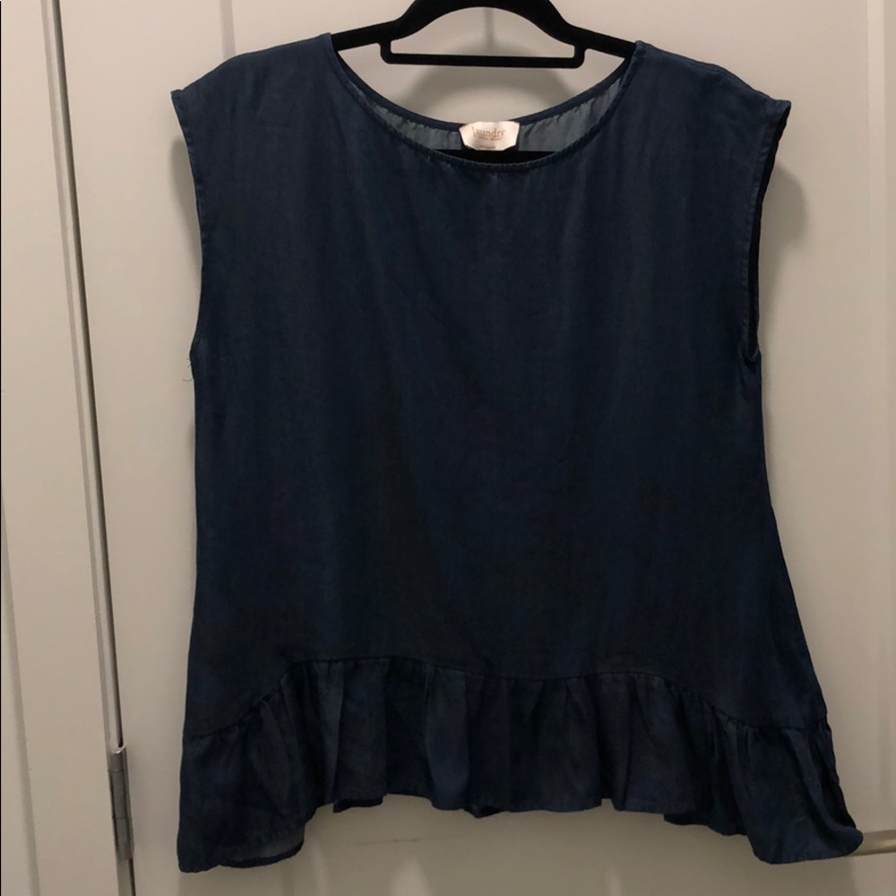 Laundry soft denim tunic